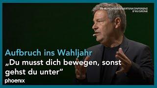 Grünen-Parteitag: Kanzlerkandidat Robert Habeck zur Kandidatur