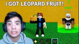 I Got LEOPARD FRUIT From Gacha (blox fruits)