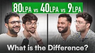 Same Skills, Different Salaries: ₹9 LPA vs ₹40 LPA vs 80 LPA ft. Super30 Students