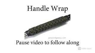 Paracord Handle Wrap Tutorial