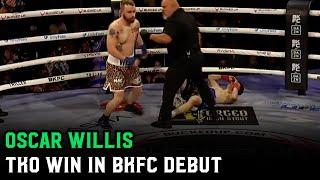 Oscar Willis gets TKO win in BKFC debut