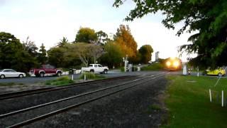 Light Locomotives at 80km/h Through Buckland