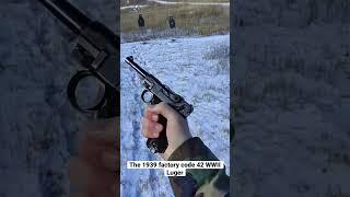 The 1939 factory code 42 Luger (Mauser). It’s such an elegant pistol and lots of fun to shoot.