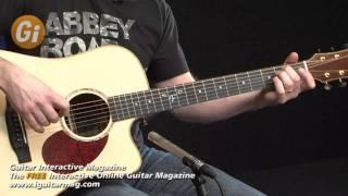 Acoustic Guitar Review Freshman FA 600DCE With Tim Slater iGuitar Magazine