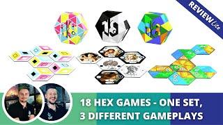 18 Hex Games Collection: Review Lite. Three different games in one upcoming campaign.