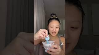 trying: korean modeling face mask