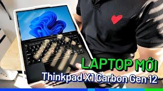 Chiếc Laptop Windows mới của mình. ThinkPad X1 Carbon Gen 12 (Unbox) | ThinkView Smarthub #4