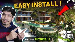 How to Install The Designer House Mod in GTA V!  2024 | Gaming Adda