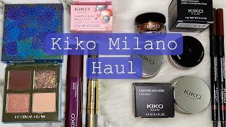 KIKO MILANO MAKEUP HAUL | Swatches | Festival Glow, Happy B-Day Bellezza, Cream Eyeshadows and more