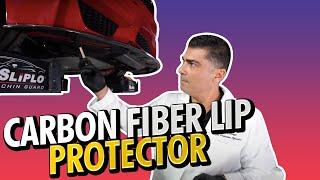 Installing Carbon Fiber Lip Protection by SLIPLO to Stop Scrapes