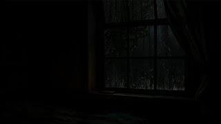 Rain Sound On Window with Thunder SoundsㅣHeavy Rain for Sleep, Study and Relaxation, Meditation 