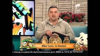 Leonard Doroftei: "M-am inspirat din mişcările lui Mike Tyson şi poziţia braţelor lui Vaştag"