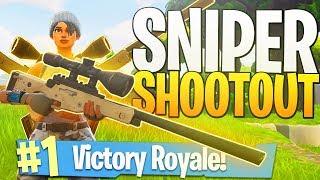 NEW SNIPER ONLY MODE! - Sniper Shootout v2 Fortnite Gameplay