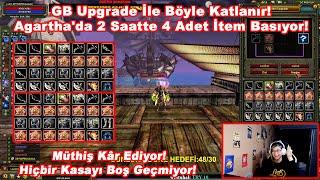 TreantQUEEN - Upgrade İle GB Böyle Katlanır! Agartha'da 2 Saatte 4 Adet İtem Basıyor! Knight Online