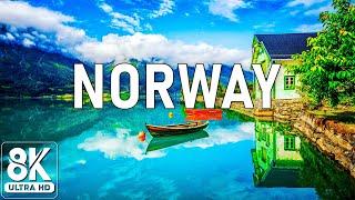 WONDERS OF NORWAY  The Most Fascinating Places in Norway  Travel Video 8K