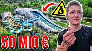 NIE ERÖFFNET! MULTIMILLIONEN WASSERPARK mit Rutschen! XXL LOST PLACE in Portugal!