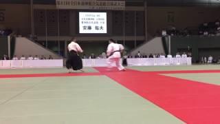 61th All Japan Aikido Yoshinkan Demonstration - Ando sensei（Oct-2016）