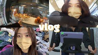 [VLOG] ️빈티지 사입하러 가기! / 다이어트 과연 성공했을ㄲr,,,? (야핏)