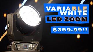  BUDGET Variable White LED Zooms - Great for Church Key Lighting