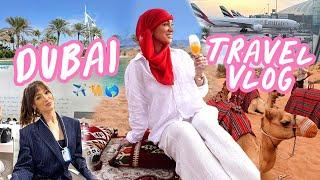 Alisha Goes to Dubai!! Flying Emirates, Travel Vlog, and Desert Tour, !!