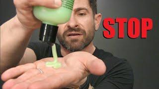 Shampoo Mistakes MOST Men Make... Stop It! Choosing The Right Shampoo & Proper Shampoo Techniques