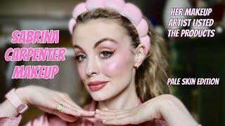 SABRINA CARPENTER MAKEUP | pale skin edition