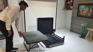 Center Table cum Folding Bed | Space Saving Fold Bed