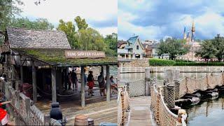 Tom Sawyer Island at Magic Kingdom 2024 Complete Walkthrough Experience in 4K | Walt Disney World