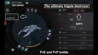 [[EVE ECHOES]] The Garmur - TOP TIER FRIGATE - Build and fittings