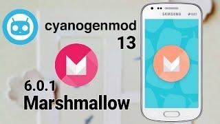 CyanogenMod 13 (Marshmallow) Rom for Samsung S Duos 2 (GT-S7582) and Trend Plus (GT-S7580)