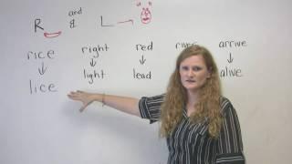 English Pronunciation - R & L