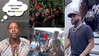 Very Dark Man Call Out Davido After Davido Cruise him in his Private Jet and Hotel in Lagos