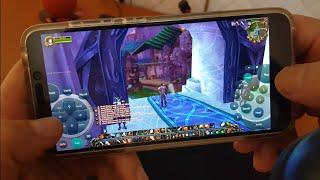 Wow Classic on Mobile (Poco F1 Windows 11) World of Warcraft Turtle Wow with Touchscreen Controls