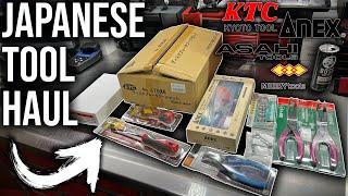 First Japanese Tool Haul In 2024! KTC, ANEX, ASAHI, & MERRY! Affordable High Quality Tools!