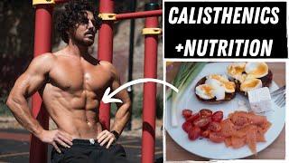 MORNING ROUTINE | Calisthenics + Nutrition | Rowan Row