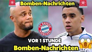 Bombe Neuigkeiten! wichtige Informationen! AKTUELLE NACHRICHTEN VOM FC BAYERN MÜNCHEN