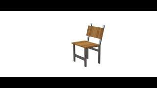 Solidwork CHAIR Design Tutorial...TECH CATS..