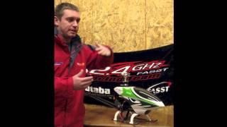 Nick Maxwell goes over the new Thunder Tiger Raptor E550 and flying demo