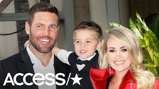 Carrie Underwood Tearfully Thanks Husband Mike Fisher & Son Isaiah At Walk Of Fame Ceremony