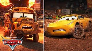 Lightning McQueen and Cruz Ramirez Race at Thunder Hollow in Cars 3 | Pixar Cars