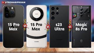 iPhone 15 Pro Max vs Huawei Mate 60 Pro Plus vs Samsung Galaxy s23 Ultra vs Nubia Red Magic 8s Pro