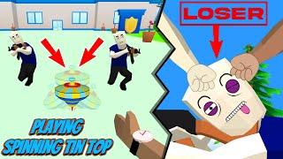 jack plays spinning tin top with popo  in dude theft wars