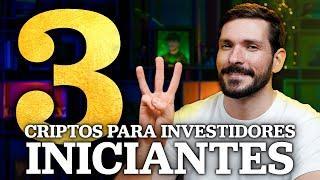 3 CRIPTOS PARA INVESTIDORES INICIANTES | Por onde comprar as melhores CRIPTOMOEDAS?