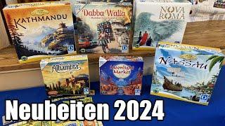 Queen Games Neuheiten 2024 - Meinung + Interview in Kürze - SPIEL 2024 Teil 4