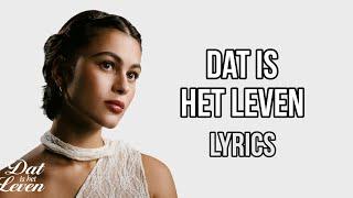 Luna - Dat Is Het Leven | Lyrics Version (Tekst)