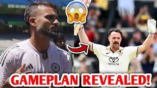 GAMEPLAN for Travis Head REVEALED by AkashDeep! | India Vs Australia BGT Test News