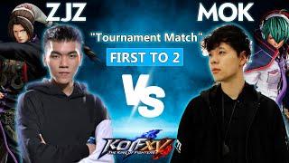 KOF XV  MOK vs ZJZ - Road to Evo 2024 Closed Qualifier East Asia - TOURNAMENT KOFXV