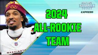 Jamey Eisenberg’s 2024 All-Rookie Team Revealed! (Fantasy Football Today Express)