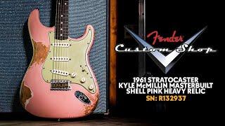 Peach Picks! | Fender Custom Shop Kyle McMillin Masterbuilt '61 Strat Heavy Relic Shell Pink