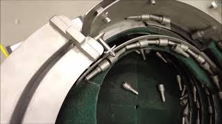 Bowl Feeder feeds and orientates diesel nozzles - RNA Automation Ltd